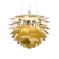 Poul Henningsen 'PH Artichoke' Pendant Light for Louis Poulsen two enlighten packshot brass