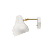 Vilhelm Lauritzen 'VL 38' Wall Lamp for Louis Poulsen Two Enlighten white packshot side view