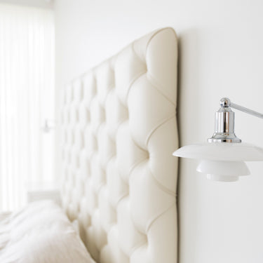 PH 2/1 wall light chrome louis poulsen poul henningsen two enlighten lifestyle bedside