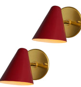 V3397 1950s Sconces by Gino Sarfatti for Arteluce Two Enligthen 1.jpg