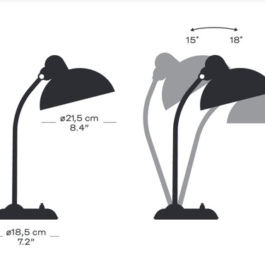 Kaiser Idell 6556T Fritz Hansen Two Enlighten dimensions.jpg