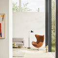 FH_KAISER idell_6580-F_Matt black_Brass_Egg_3316_Lissoni Sofa_PK65_1FH_KAISER idell_6580-F
