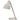 1960s BAG Turgi White Table Lamp two enlighten 
