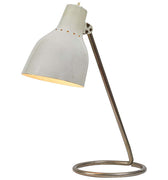 1960s BAG Turgi White Table Lamp two enlighten 