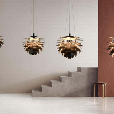Poul Henningsen 'PH Artichoke' Pendant Light for Louis Poulsen two enlighten lifestyle black all sizes 
