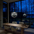 Poul Henningsen 'PH Artichoke' Pendant Light for Louis Poulsen two enlighten lifestyle black dining room 