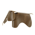 eames Wooden elephant-shaped object on a white background