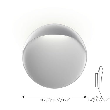 Aluminum Flint indoor outdoor wall light dimensions Louis Poulsen.jpg