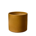 1970s Gainey Mustard Ceramic Planter at Two Enlighten