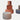 Set of woven stools in various colors on a white background