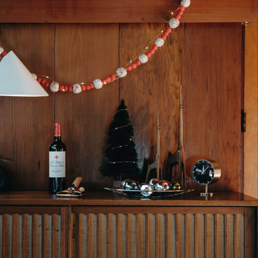 nelson clock in wood background