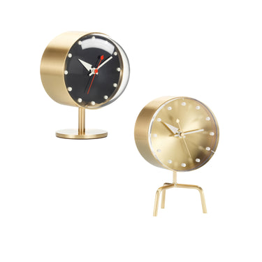 George Nelson Brass Desk Clock for Vitra