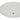 Round white ceiling light fixture on a white background