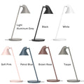 Oki Sato NJP Mini Table Lamp for Louis Poulsen All Variants on white background