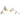 Pair of adjustable wall lamps with white shades and gold metal arms on a white background