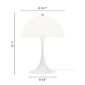 M1778 Panthella 400 Table lamp dimensions