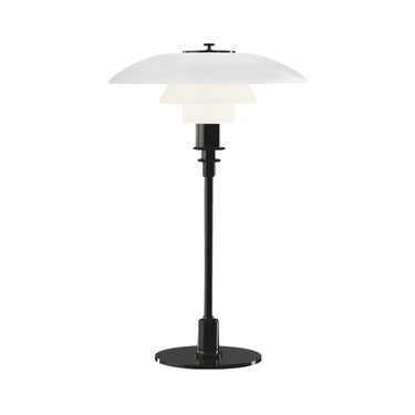 Poul Henningsen 'PH 3/2' Opal Glass Table Lamp for Louis Poulsen Two Enlighten black packshot