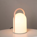 1980s Romolo Lanciani 'Tender' Soft Pink and Glass Table Lamp for Tronconi Two Enlighten