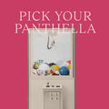 panthella portable louis poulsen video on bright coral background