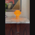conica table lamp lit and unlit video