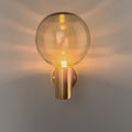 V3531 1960s Hans Agne Jakobsson V149 Glass Brass Wall Lamp for Markaryd video Two Enlighten