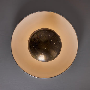 V3043 Large 1950s Gino Sarfatti Model #155 Ceiling Lamp for Arteluce 16.jpg