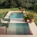 shade three rug by pool in mountains