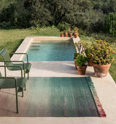 shade three rug by pool in mountains