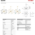 sputnik spec sheet stilnovo