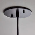 pendant tratten canopy detail black ceiling mount