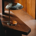 paavo tynell lamp in schaffer house designed by john lautner
